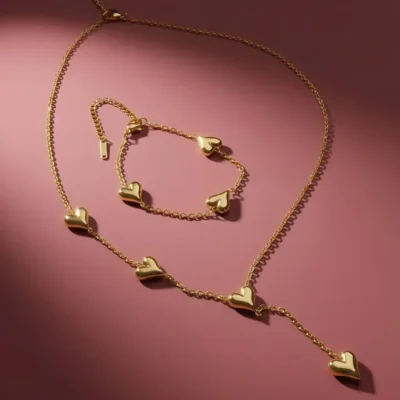 Golden Aura (Bracelet+Locket)
