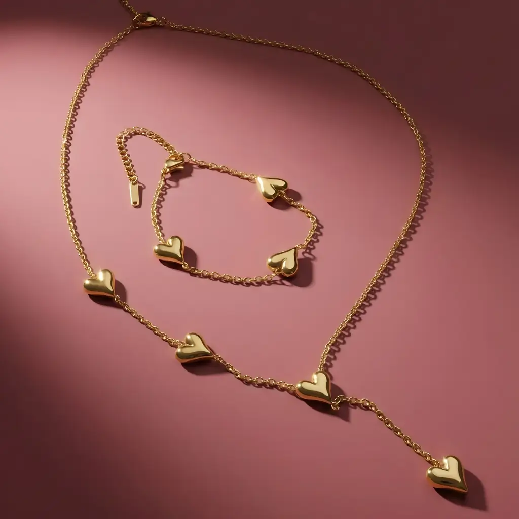 Golden Aura (Bracelet+Locket)