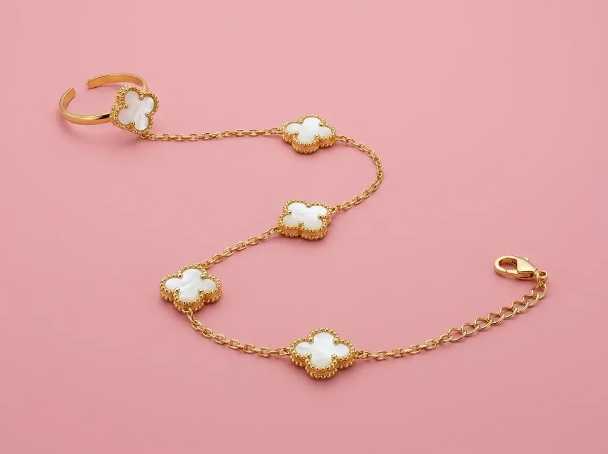 Aurora Clover Bracelet - Image 5