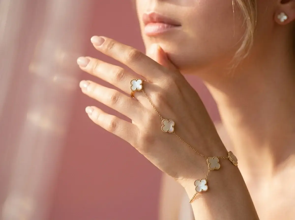 Aurora Clover Bracelet - Image 3