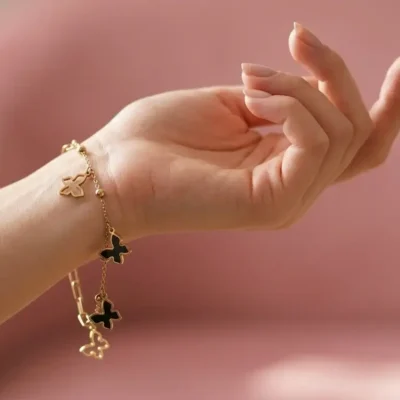 Butterfly Charm Bracelet