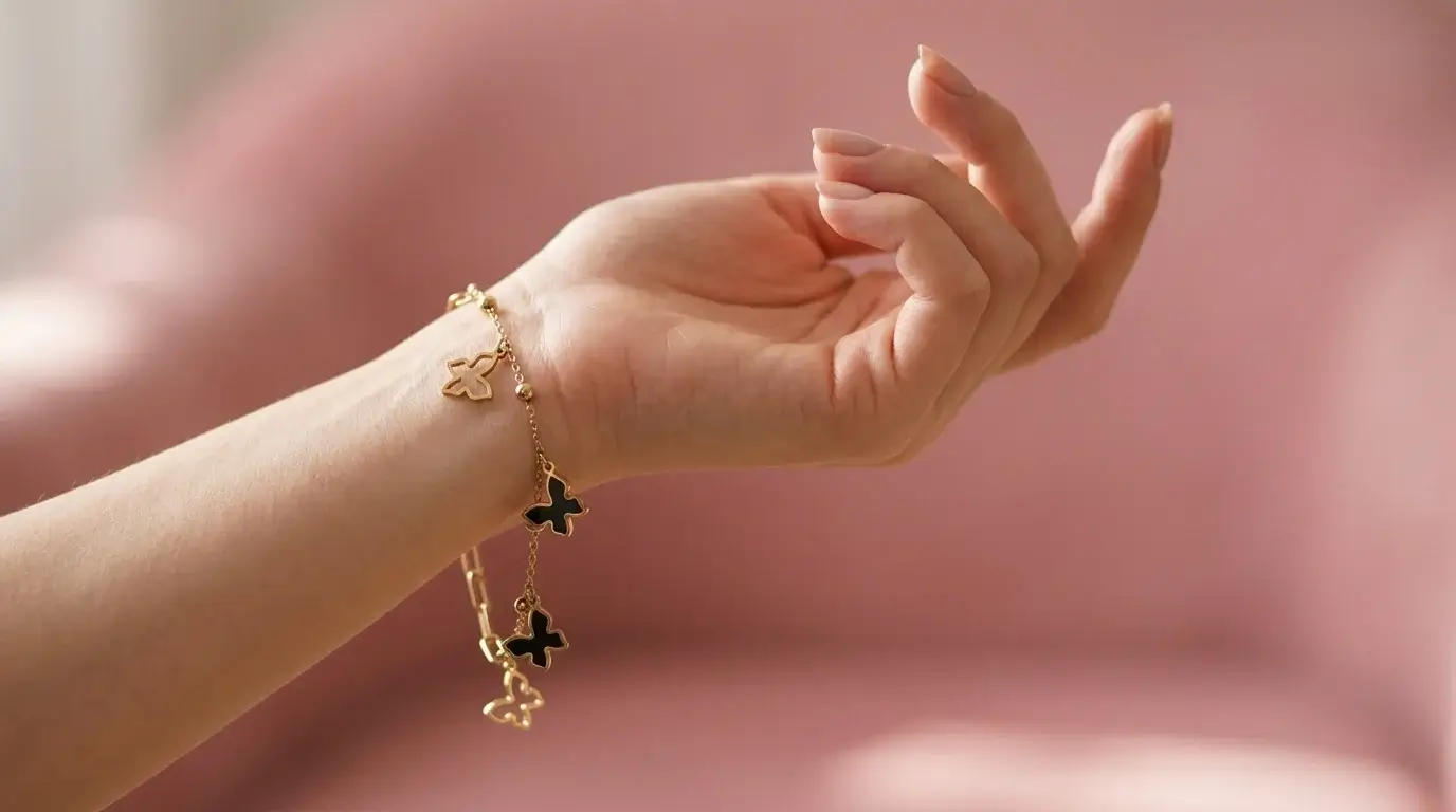 Butterfly Charm Bracelet