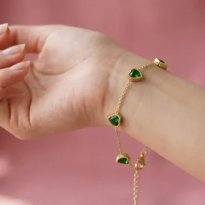 Emerald Amour Bracelet