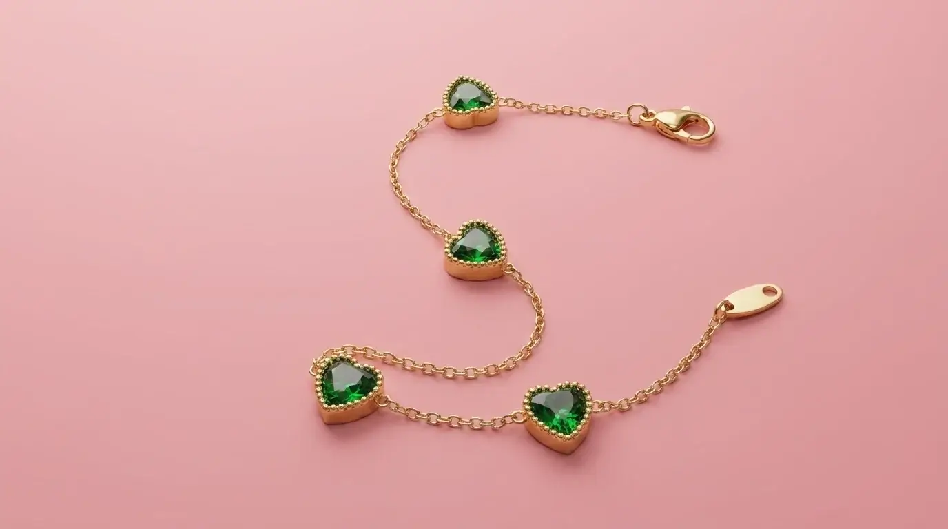 Emerald Amour Bracelet - Image 6