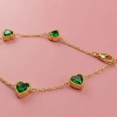 Emerald Amour Bracelet