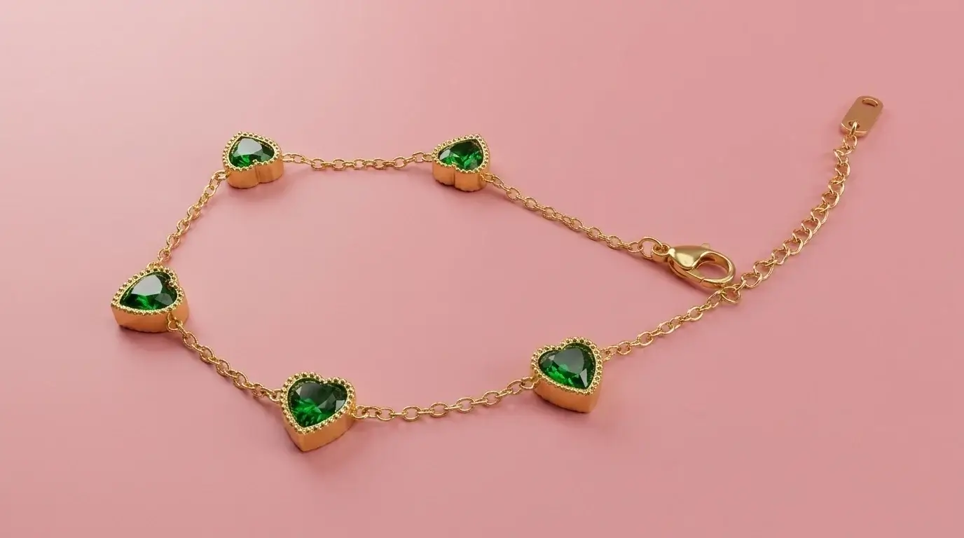 Emerald Amour Bracelet