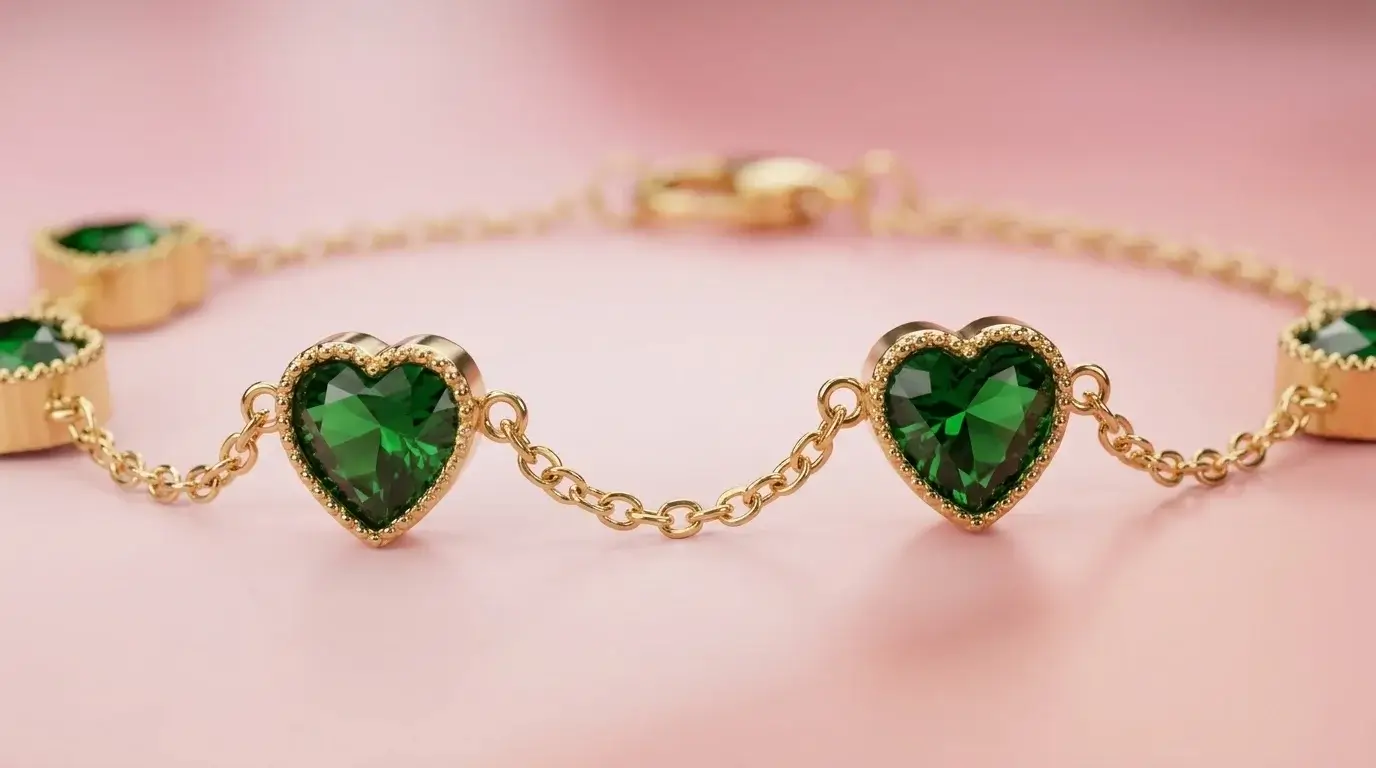 Emerald Amour Bracelet - Image 2