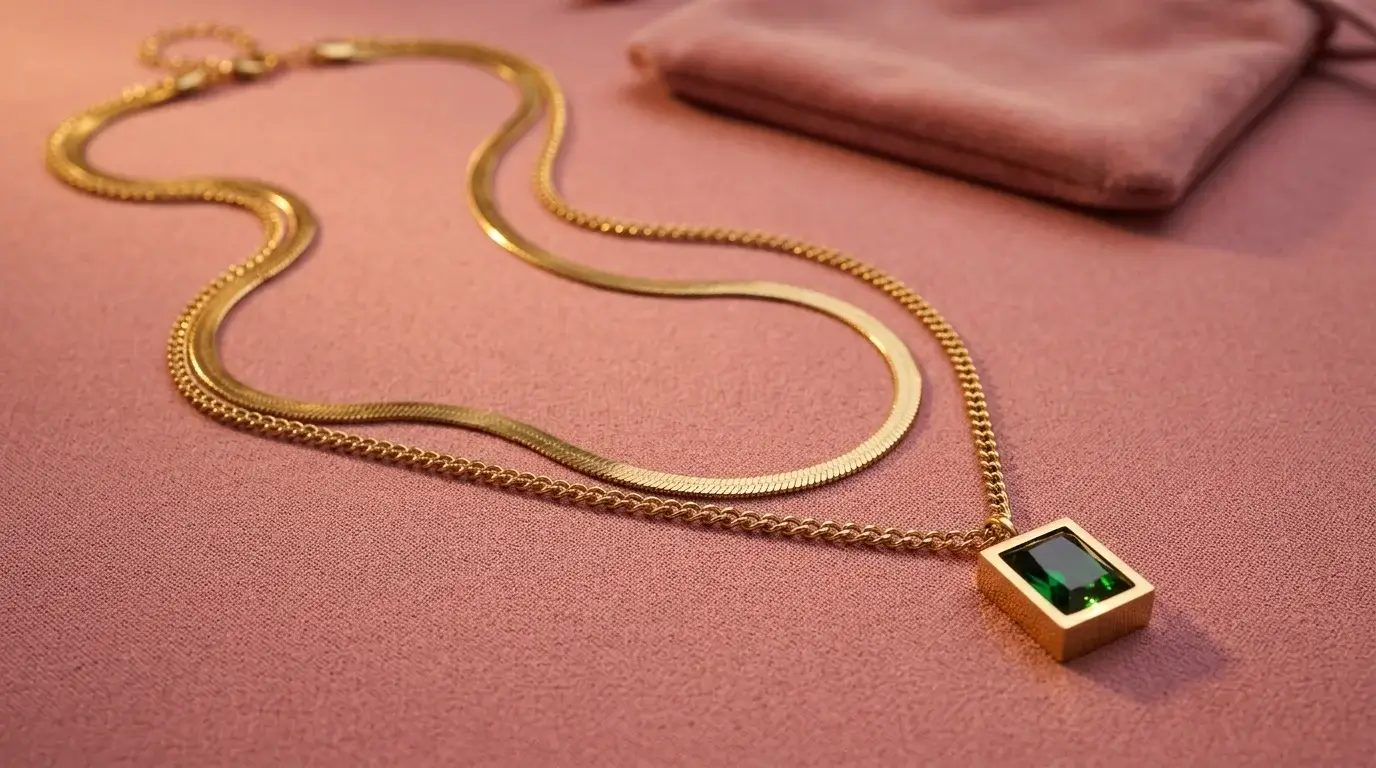 Emerald Aura Pendant - Image 2