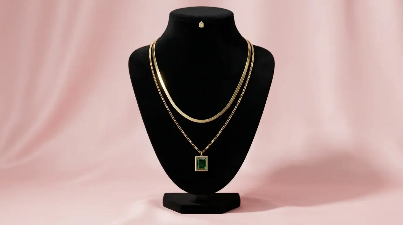 Emerald Aura Pendant - Image 3