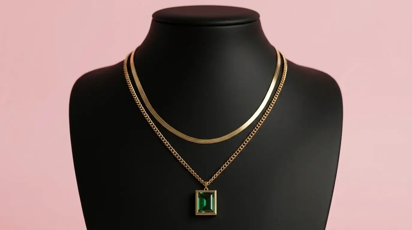 Emerald Aura Pendant