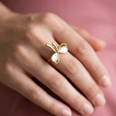 Ivory Bloom Ring