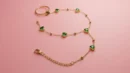 Emerald Heart Bracelet