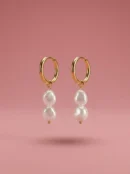 Pearl Cascade Earrings