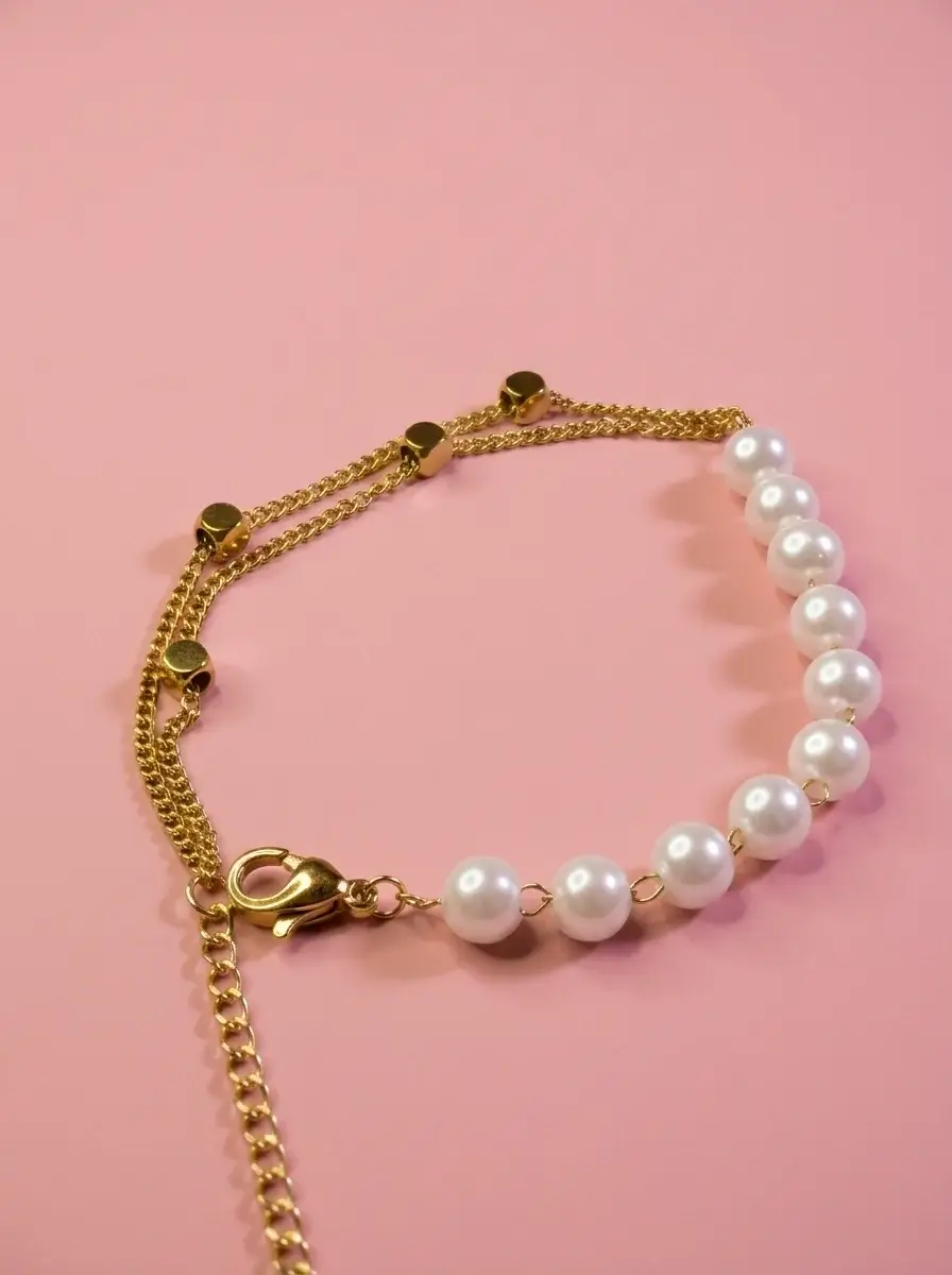 Pearl Charm Bracelet - Image 4