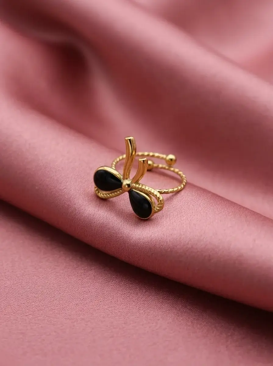 Midnight Bloom Ring - Image 2